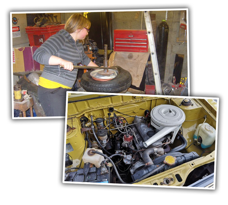 Illustration for article titled This Lovely Old Toyota Was Restored By a Kid Starting When She Was 12
